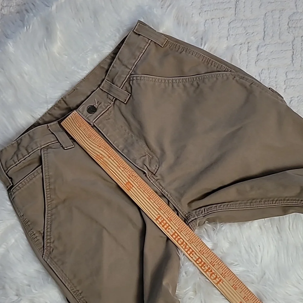 Carhartt B324 DKH Carpenter Pants Men’s 31x32 Tan Dungaree Fit Workwear Utility